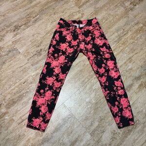 Rock & Republic Pink Floral Skinny Jeans